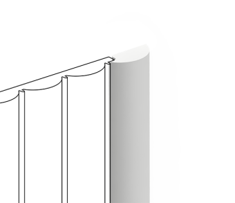 Финишний молдинг HI WOOD